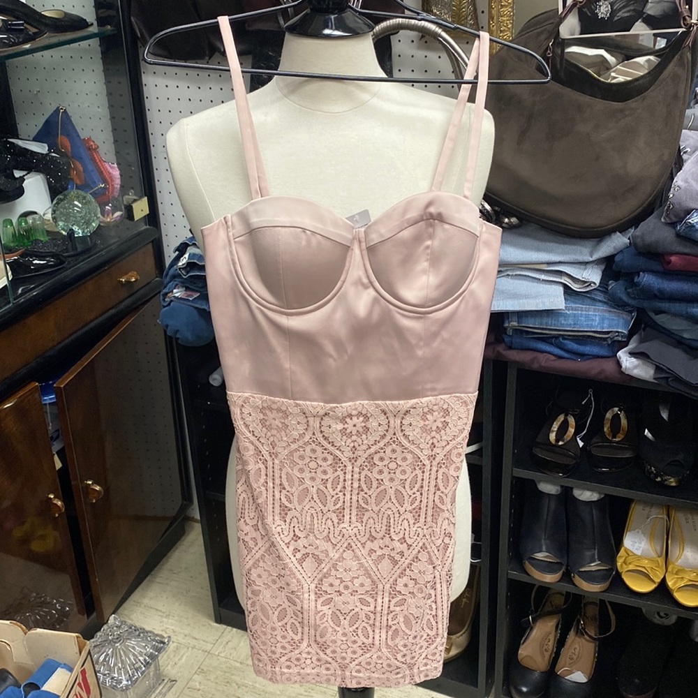 NWT - Bebe Mauve Dress - Sz 0